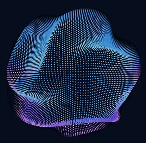 Esfera abstrata colorida